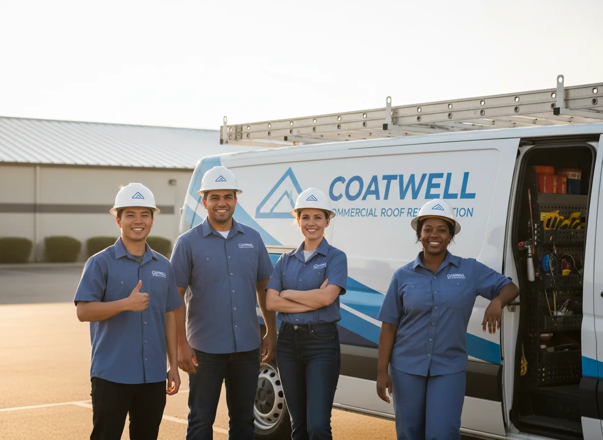 Commercial roof coating company in Middleton, WI